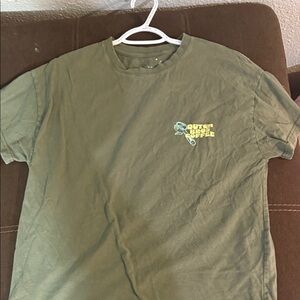 Men's Green Graphic T-Shirt